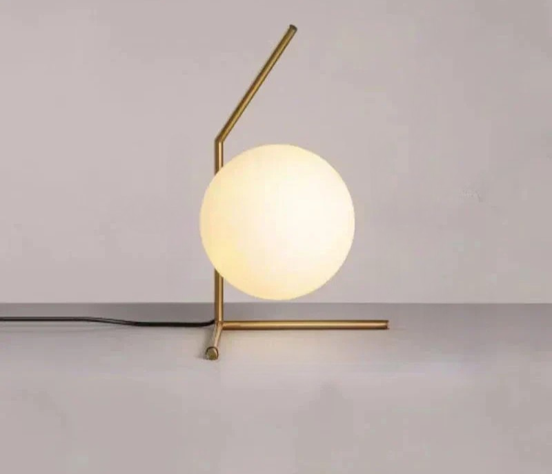 GlassLume - Modern Minimalist Glass Table Lamp | Stylish Lighting