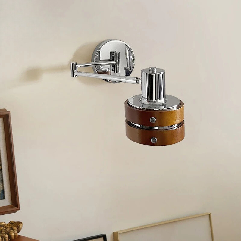 Telescopic Lamp - Telescopic Arm Bed Lamp Reading Lamp Vintage Punk Style