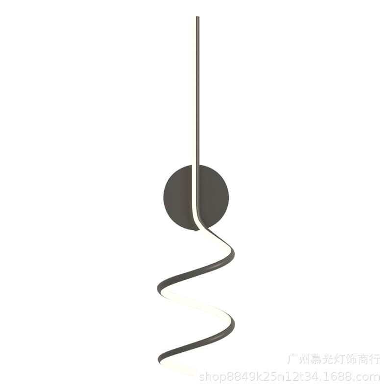 LumiArc - Lampada da parete LED con linee ad arco minimaliste e creative