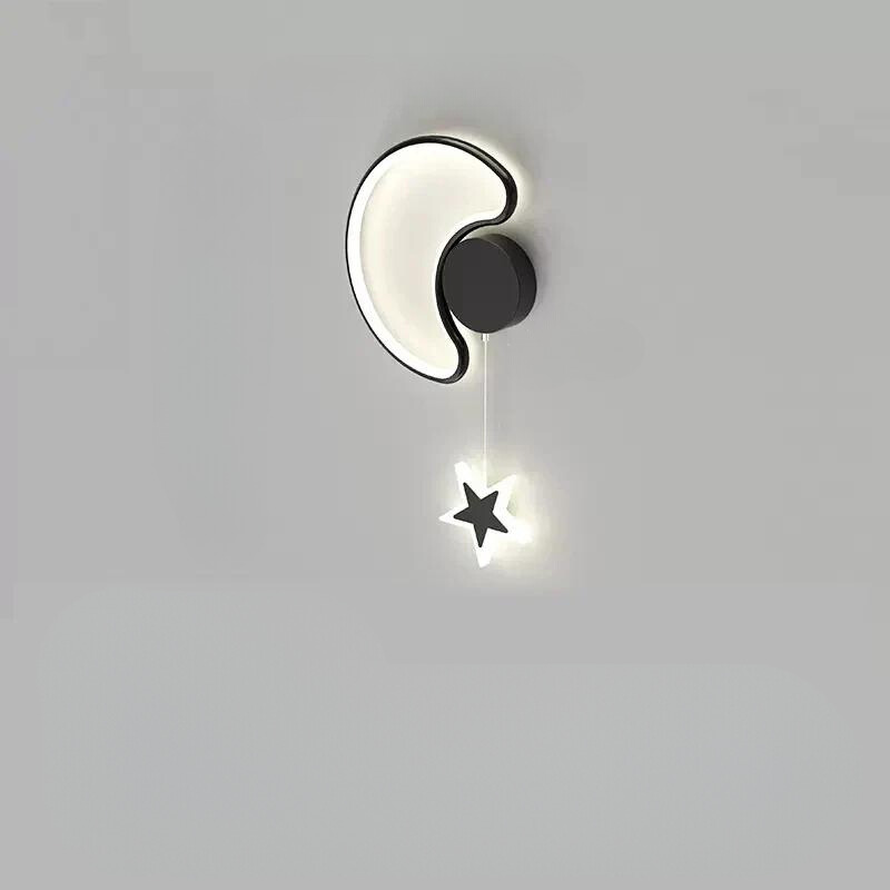 LumiDroom - Lampada da parete LED Nuvola Stella Luna