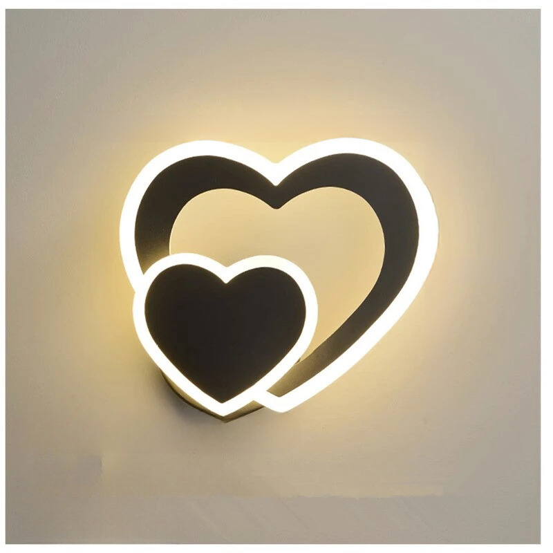 Lampada da parete HeartWall - Illuminazione d'atmosfera LED creativa