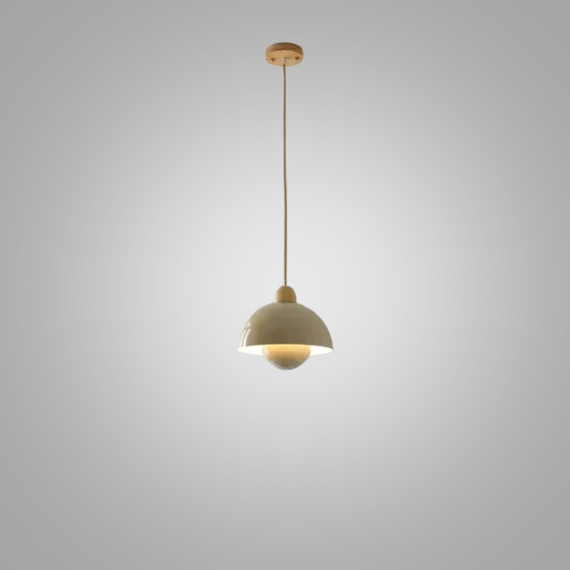 HoutBries - Lampada a sospensione moderna in legno