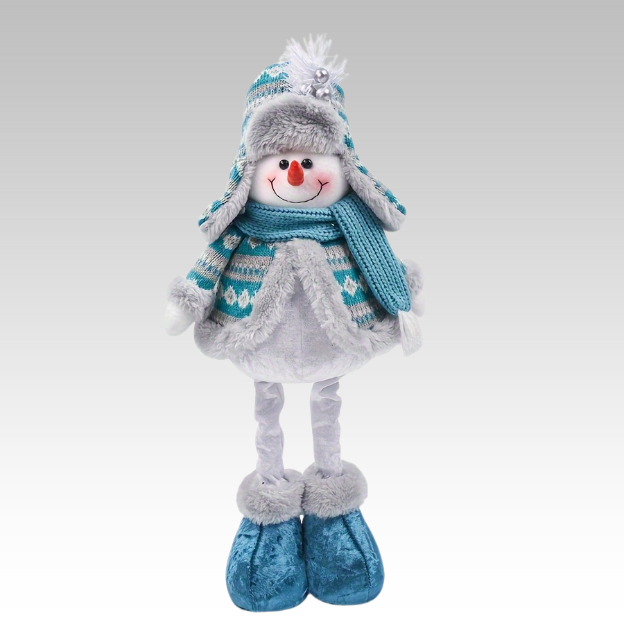 FestiveStyle - Large Christmas Decoration Set (Santa Claus, Reindeer, Snowman & Gnome)