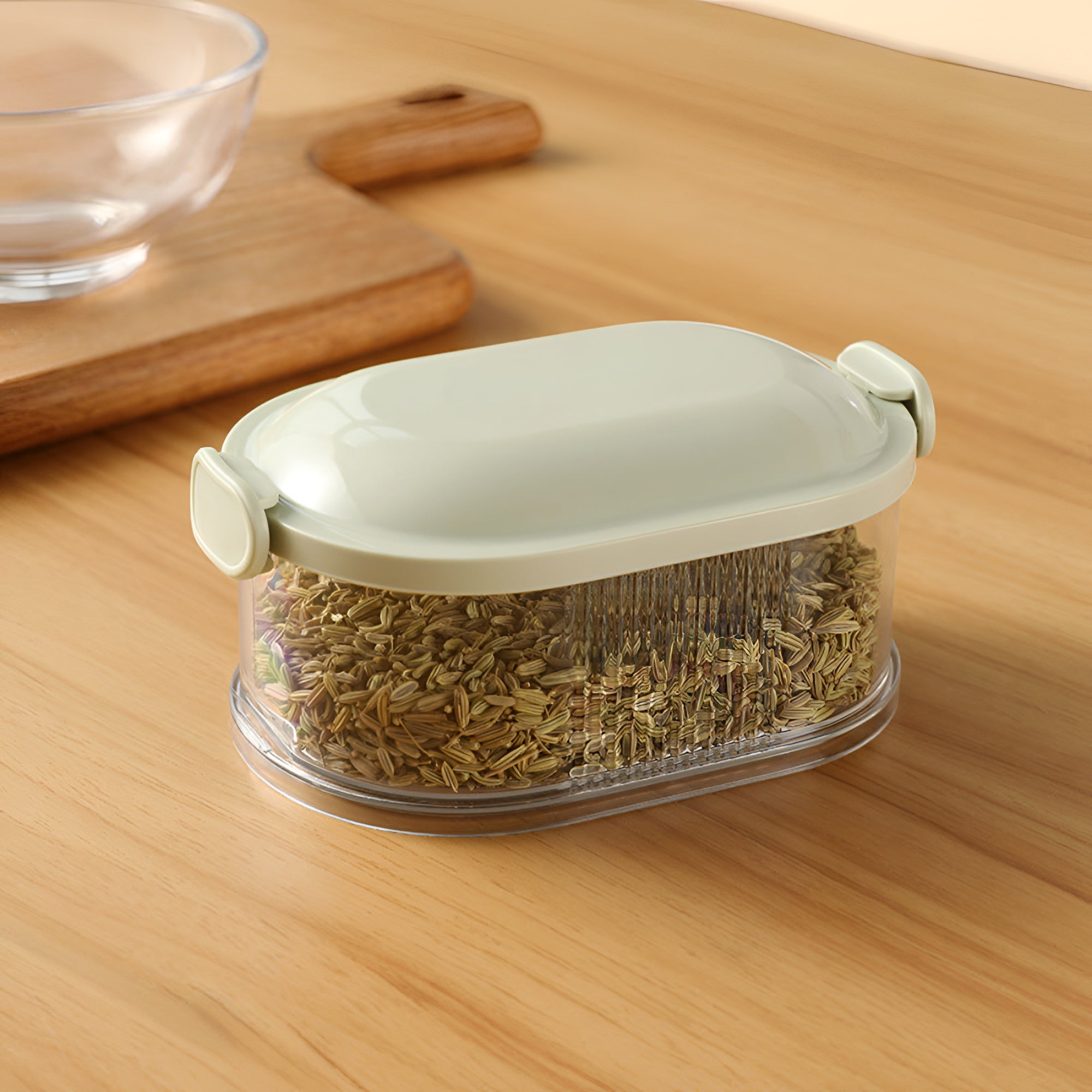 Food Storage Containers Stackable Kitchen Organizer Set
