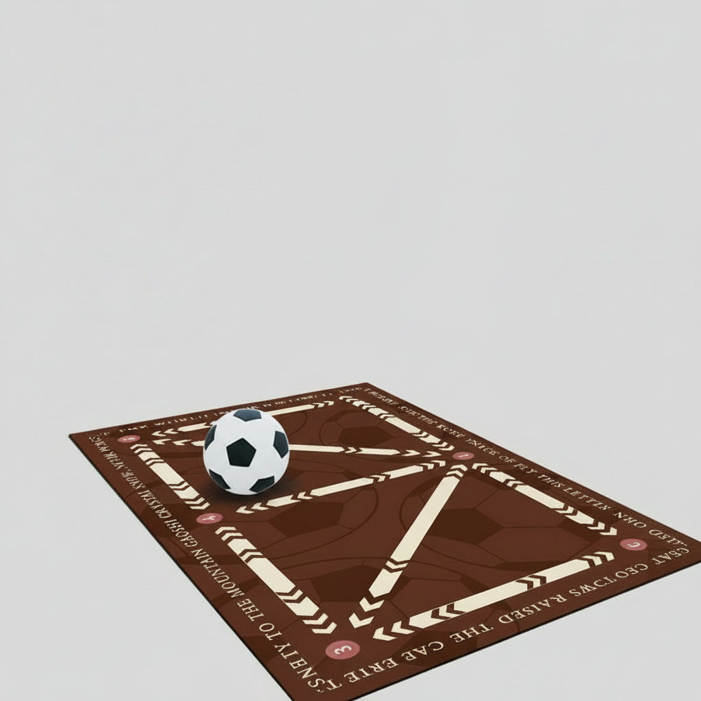Tapete de Treino de Futebol Controlo de Bola em Casa Antiderrapante