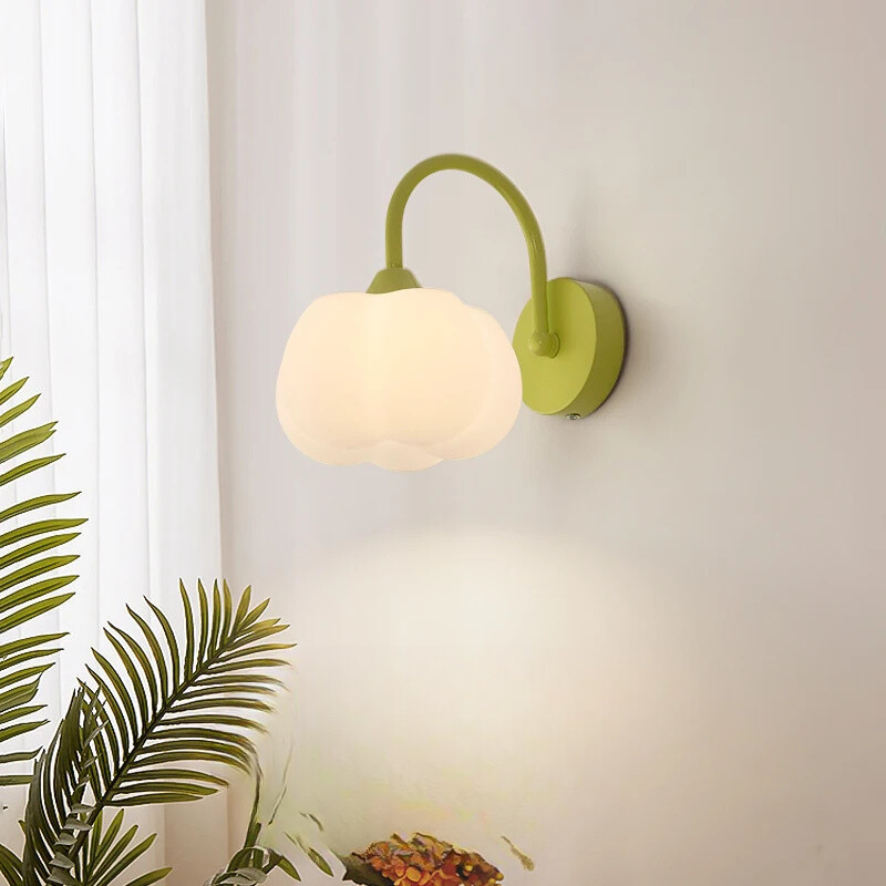 ModernLuxe - Lámpara de pared LED moderna con interruptor de tirón