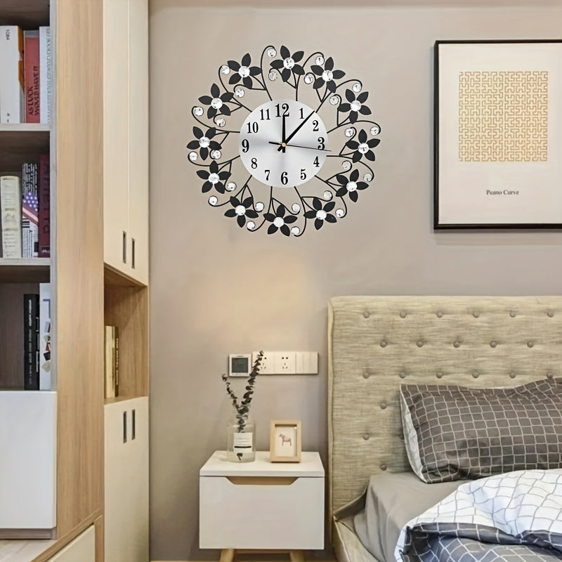 EleganceClock - Silent Decorative Wall Clock 14-Inch