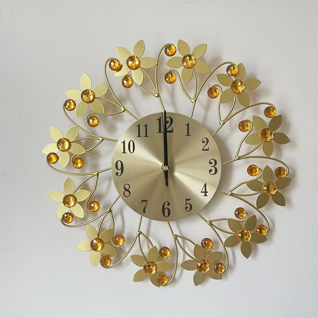 EleganceClock - Silent Decorative Wall Clock 14-Inch