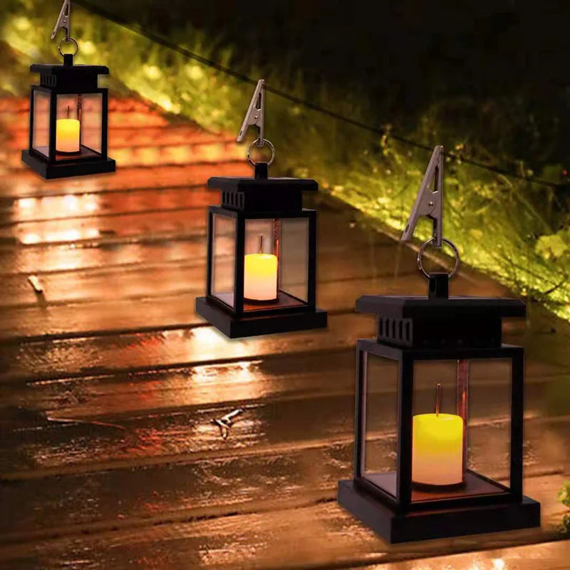 SolarGlow - LED Solar Lantern for Garden – Weatherproof Decorative Outdoor Lighting