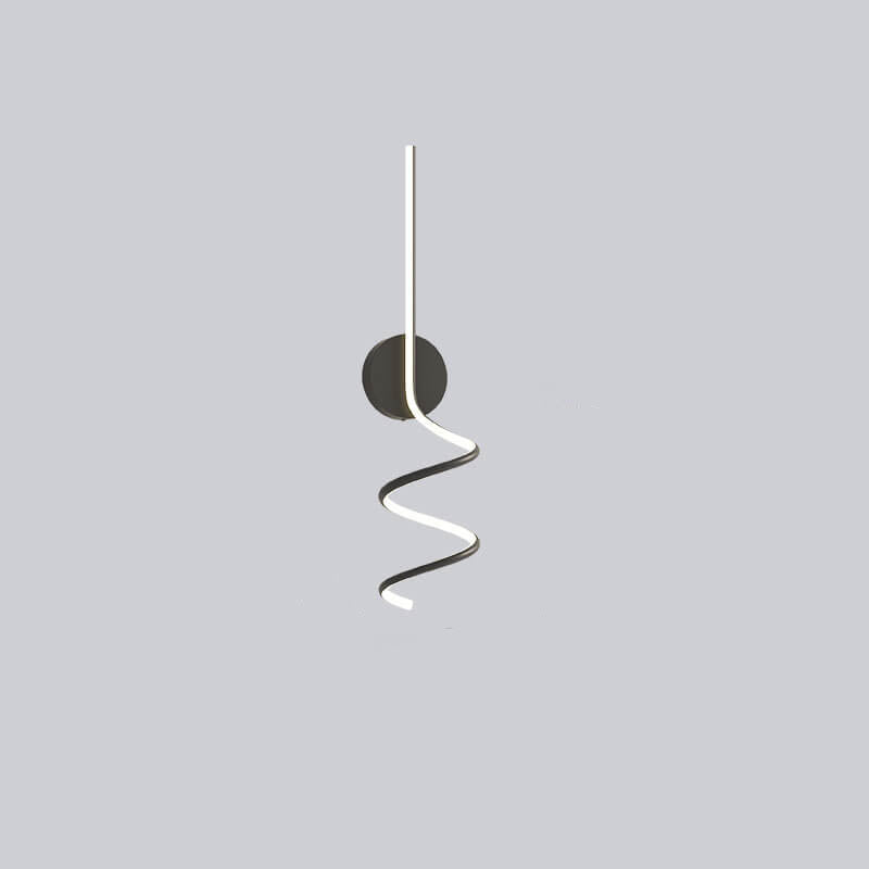 LumiArc - Lampada da parete LED con linee ad arco minimaliste e creative