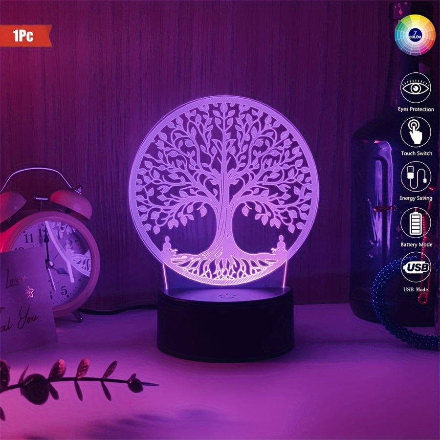 BoomLamp - 3D Acrylic Night Light USB-Powered
