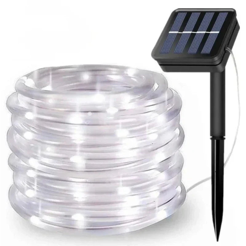 SolarGlow Slinger - Guirnalda LED para Exterior e Interior, Resistente a la Intemperie y de Bajo Consumo Energético