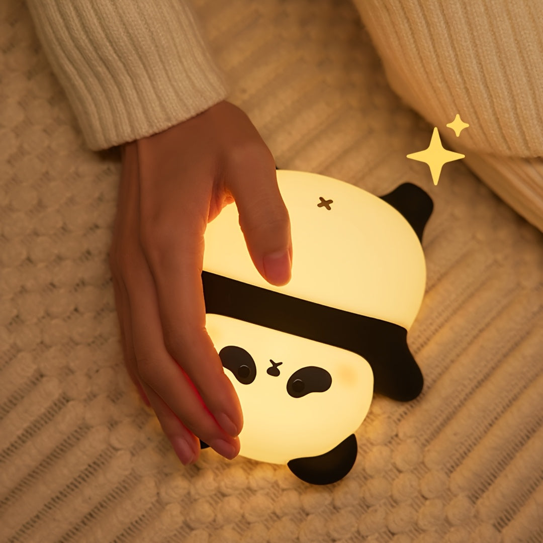 SugarPanda - LED Night Light, Silicone Rechargeable Sleep Lamp