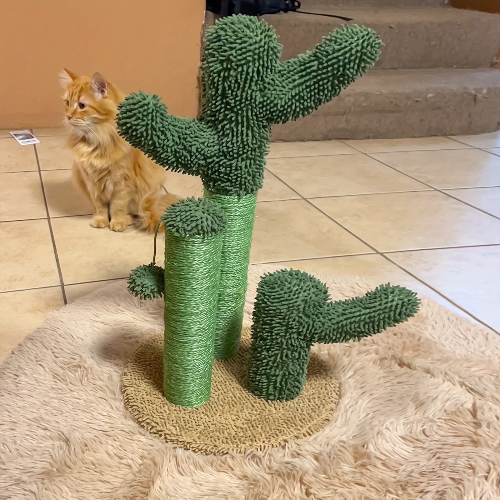 Alfombra para Mascotas de Felpa Ultram Suave – Tapete Redondo Antideslizante y Esponjoso, Impermeable y Cómodo para Sala de Estar y Dormitorio