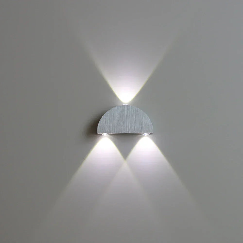 UpGlow - Lampada da parete LED moderna con luce up-down Illuminazione elegante