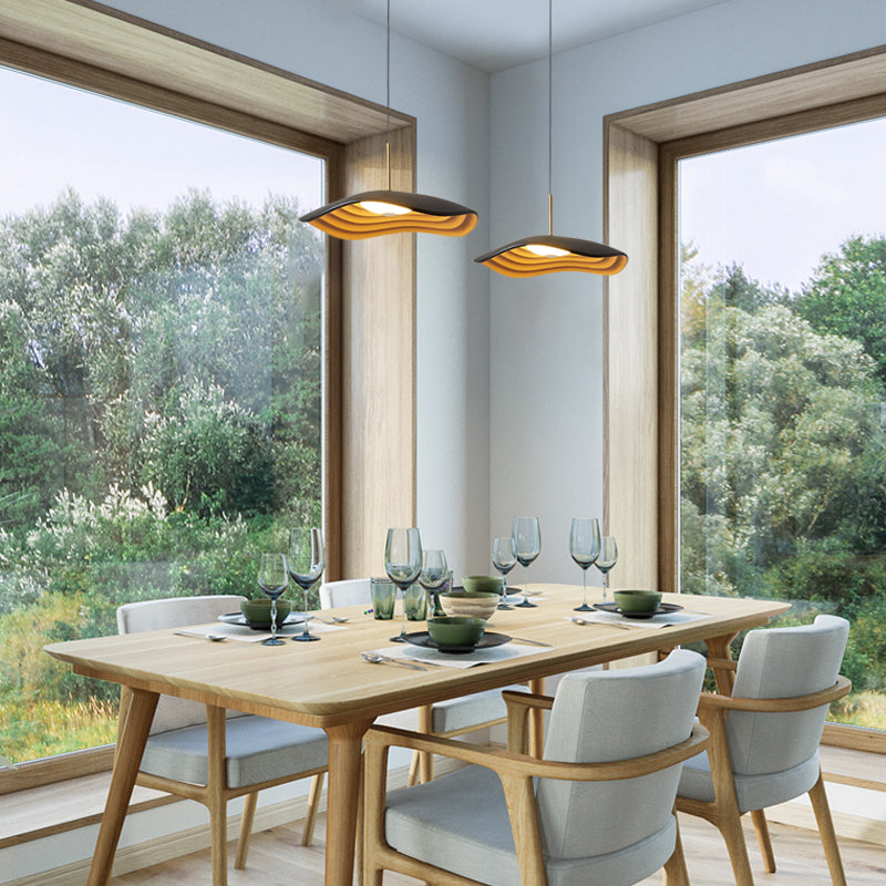 GlowSphere - Lampada a sospensione LED in stile metà secolo per sala da pranzo e cucina