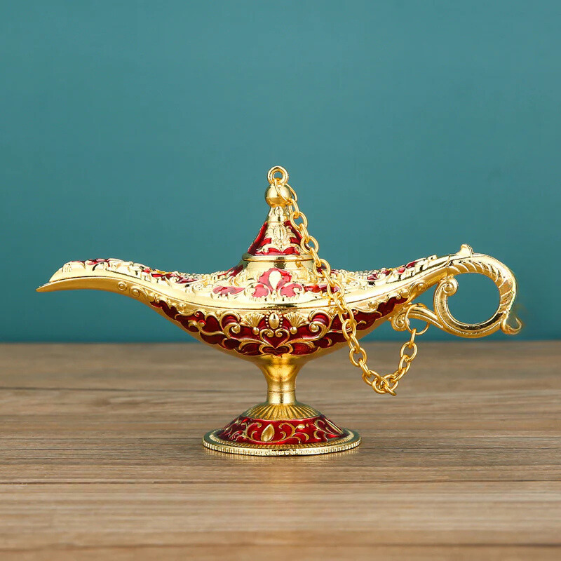 WishGlow - Retro Wish Lamp for Table Decoration