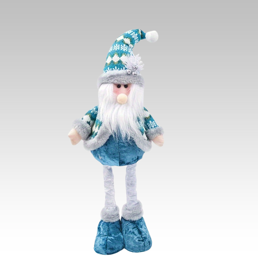 FestiveStyle - Large Christmas Decoration Set (Santa Claus, Reindeer, Snowman & Gnome)