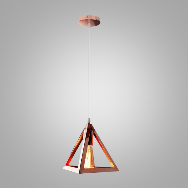 IronGlow - Candeeiro suspenso industrial vintage de ferro para sala de estar e sala de jantar