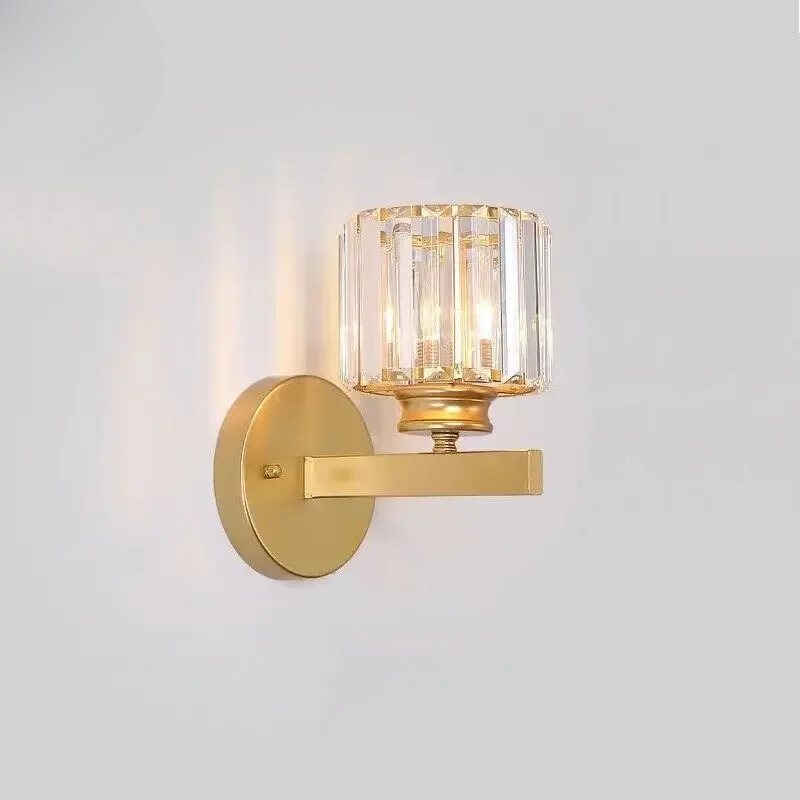 CrystalLuxe - Modern Crystal LED Wall Lamp