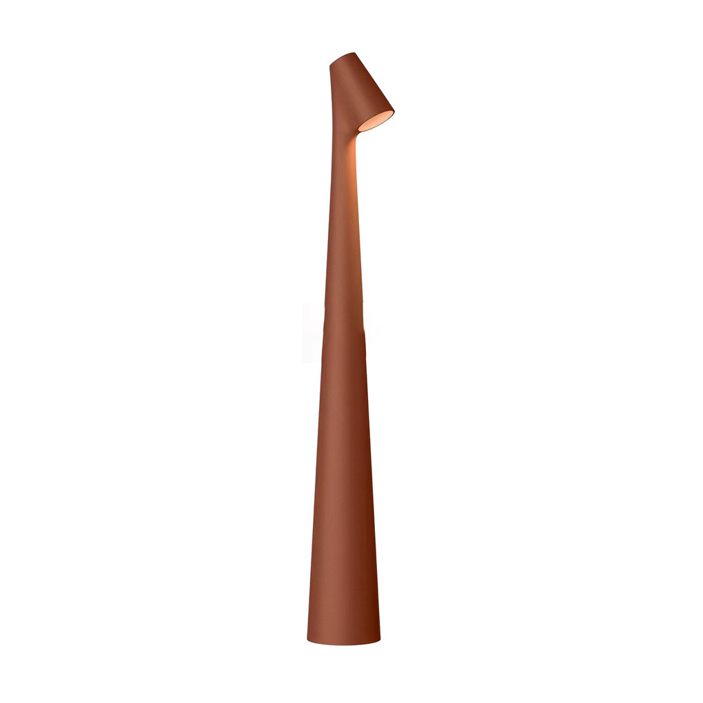 AuroraGlow - Stylish Conical Table Lamp with Downlight and USB Charging Capability