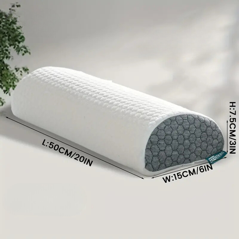 SleepAlign - Cooling Neck Roll Memory Foam Washable Cover