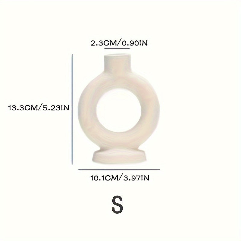 Portacandele in ceramica stile bohemien – Candelabri minimalisti per decorazione d'interni