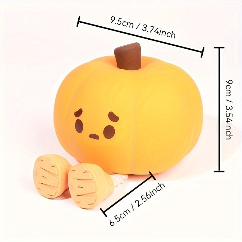 PumpkinGlow - USB Rechargeable LED Pumpkin Night Light