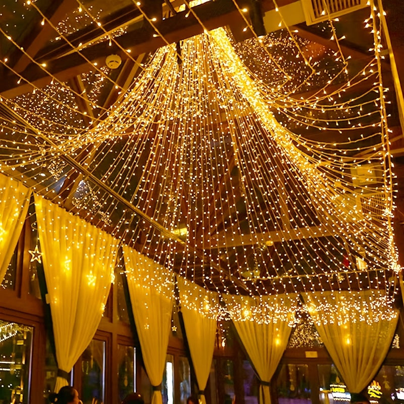 LuxeGlow - Festive LED String Lights 10m, Multi-Color
