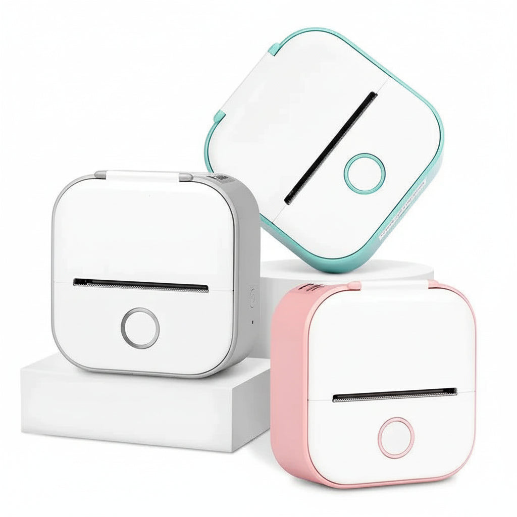 Portable Thermal Printer Inkless Photo Stickers