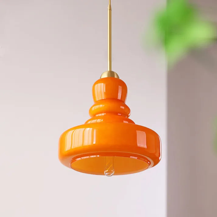 GlassElegance - Stylish Glass Pendant Lamp for Living Room and Kitchen