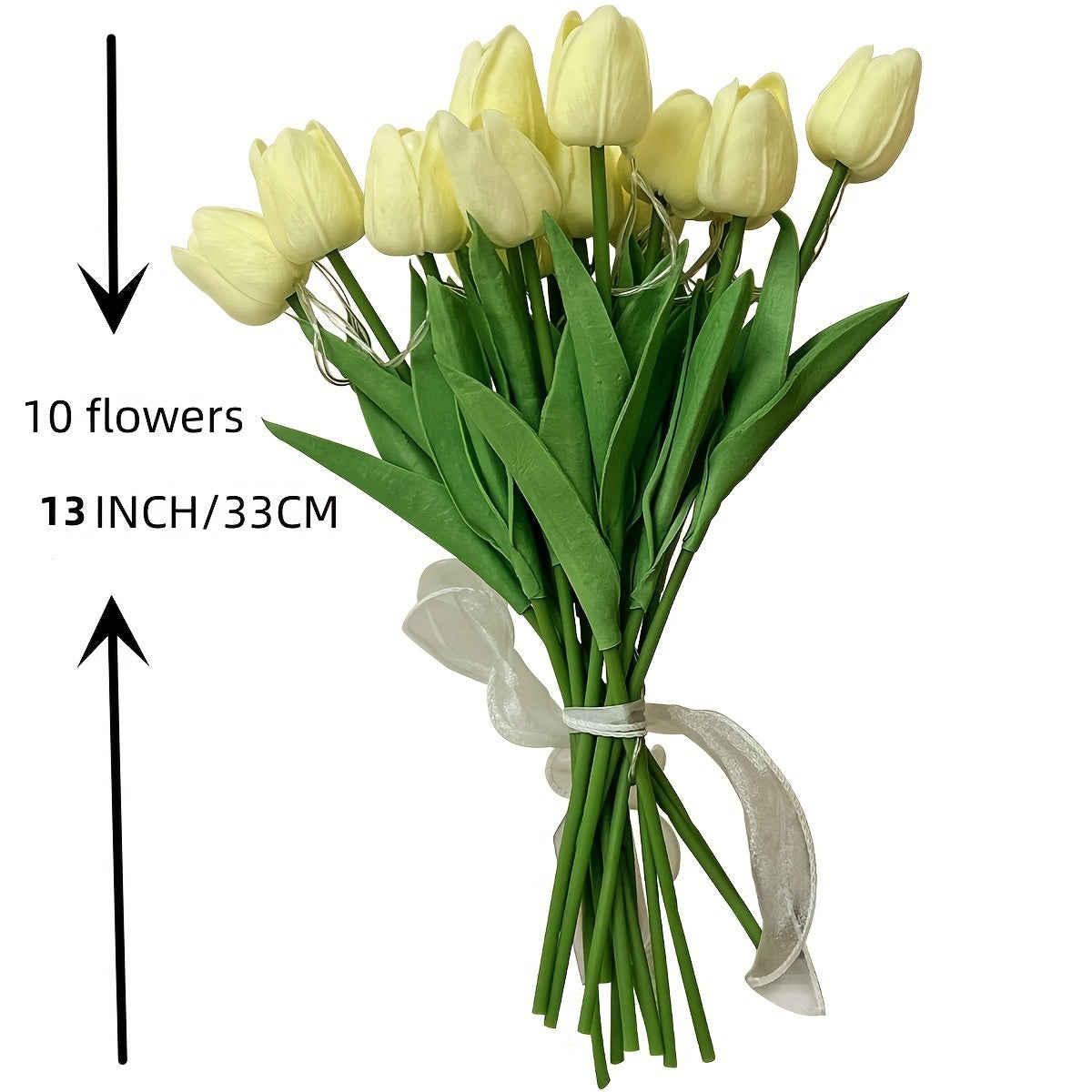 Tulip Lamp - LED Bouquet Night Light for Room Decoration