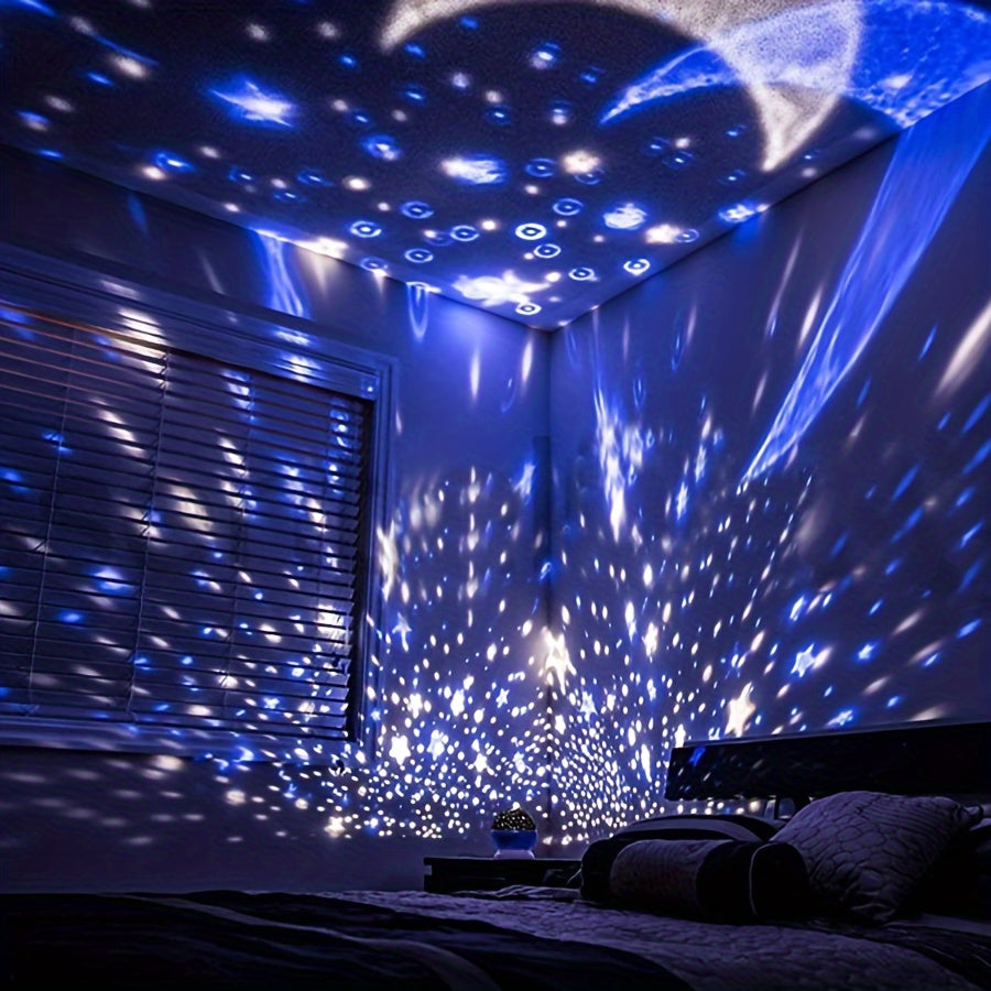 StarryDream - Starry Night Lamp with 12 Colors and 360° Rotation