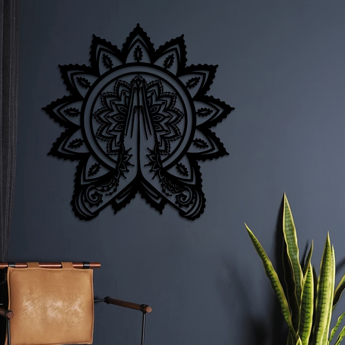 YogaMandala - Iron Meditation Wall Art