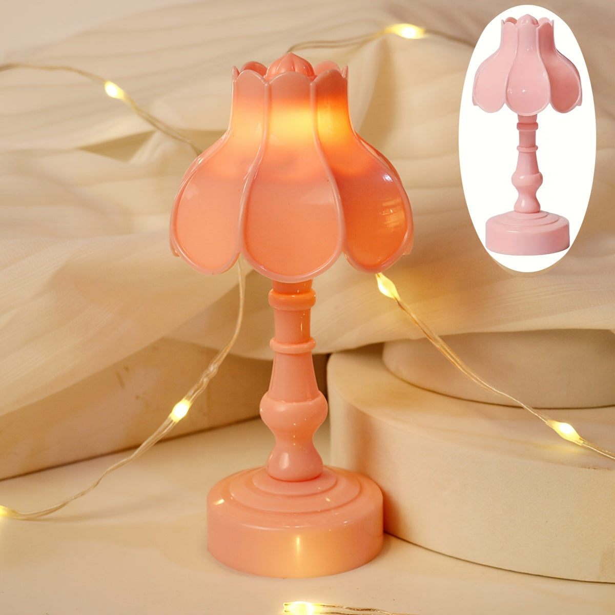 StarBloom - Flower-shaped Mini Desk Lamp for Night Decoration