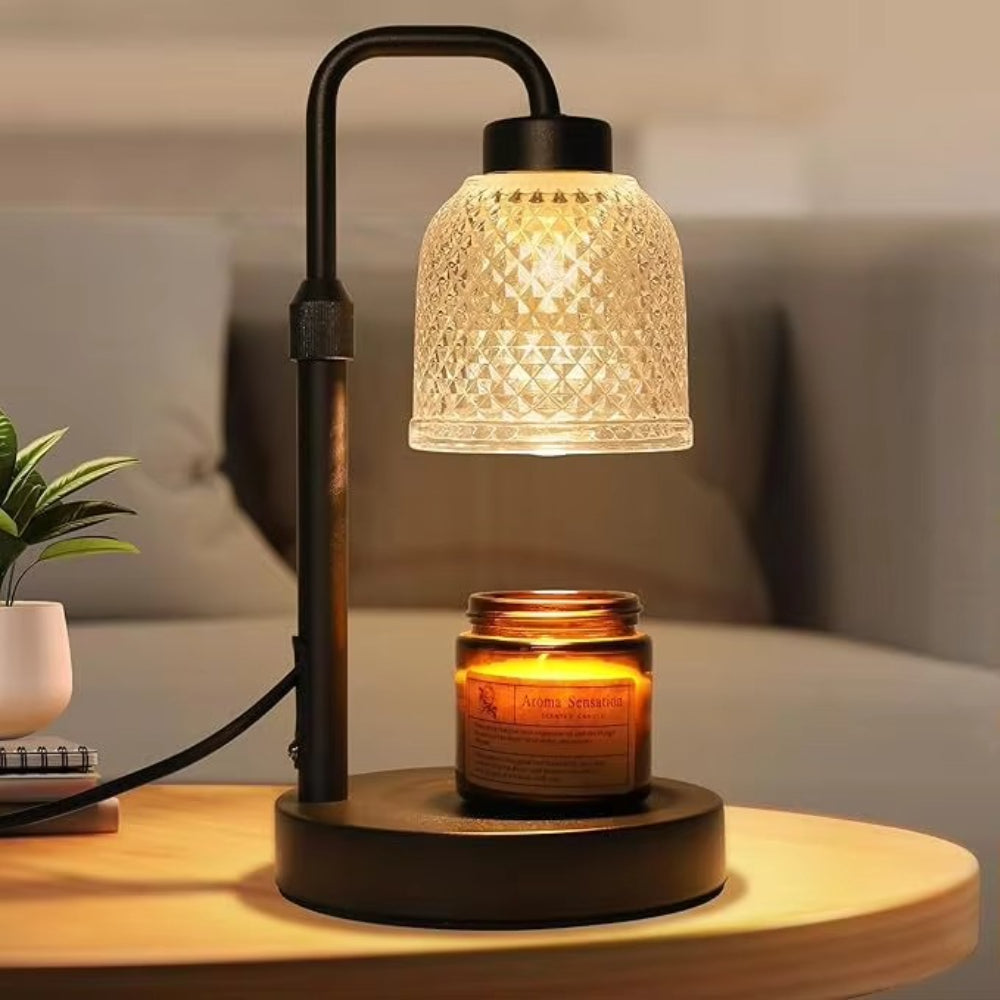 Mother's Day Gift Table Lamp Scent Burner Dimmable Candle Warmer