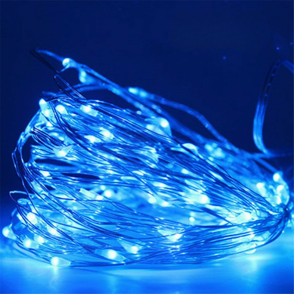 TwinkleWire - Guirnalda de luces LED de cobre USB, decoración multicolor
