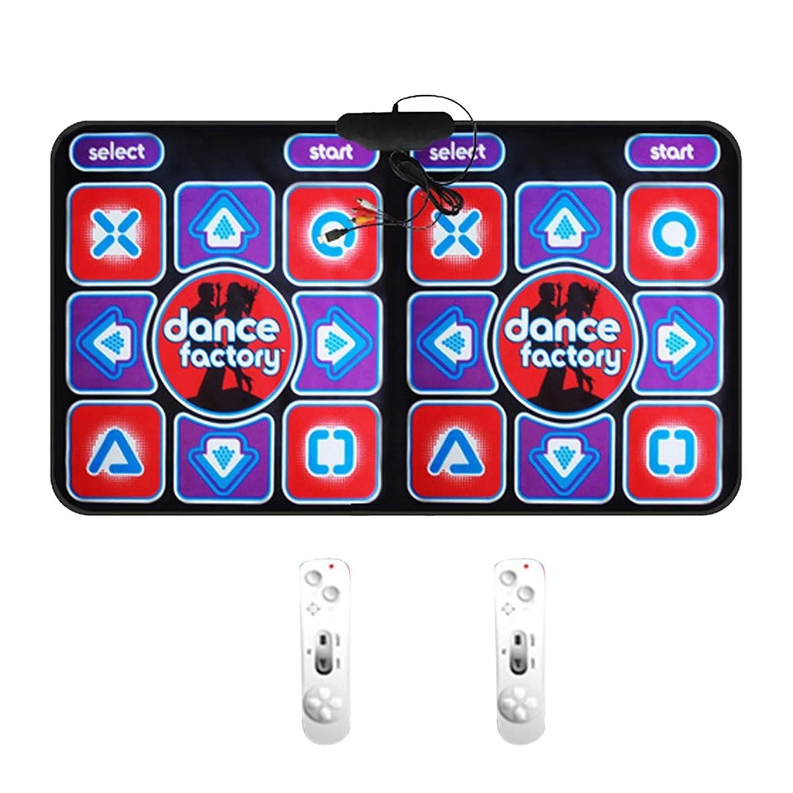 Dubbele Dansmat met Afstandsbediening - Antislip Muziekgame Mat voor Familie, Geschikt voor PC en TV - Image 5