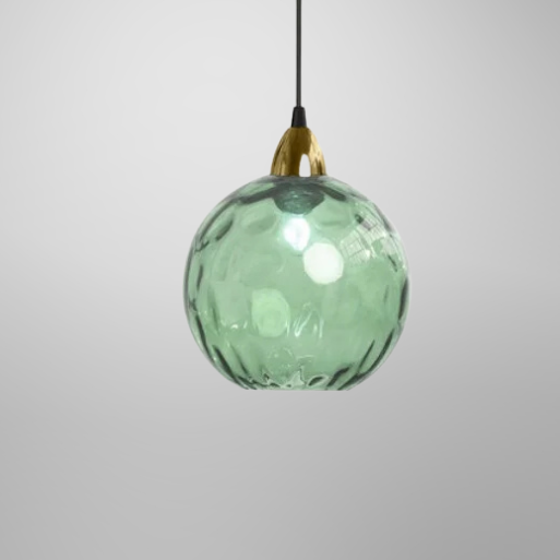 HelderBol - Lampada a Sospensione con Globo di Vetro