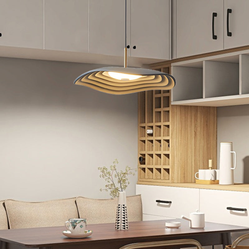 GlowSphere - Lampada a sospensione LED in stile metà secolo per sala da pranzo e cucina