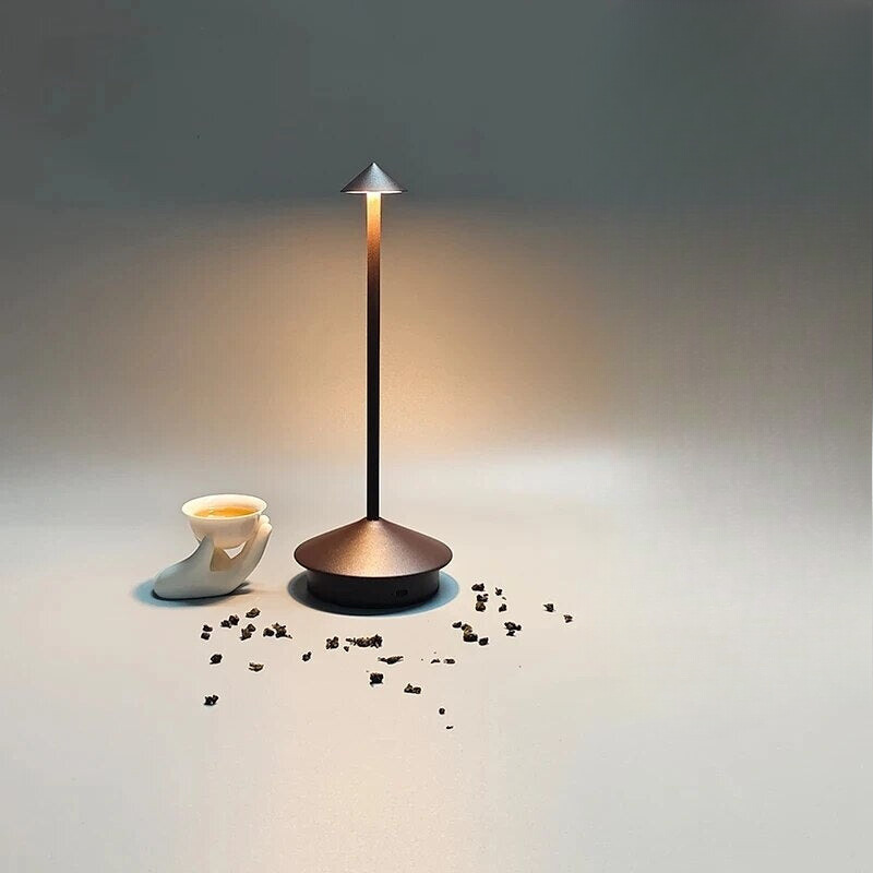 LumoArt Flair - Lámpara de mesa artística