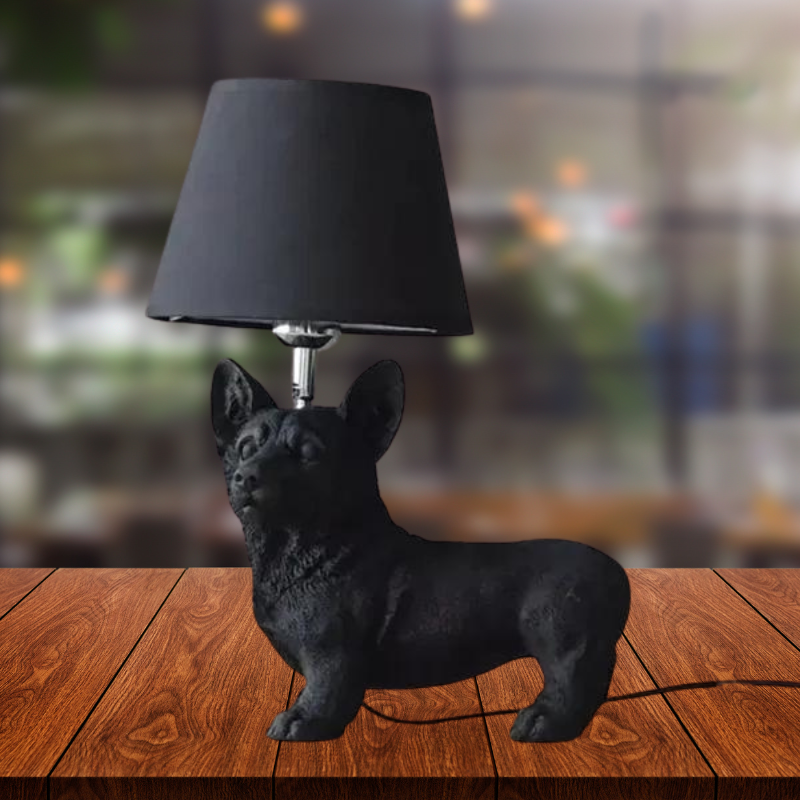 ArtPuppy - Lampada da Tavolo in Stile Deco