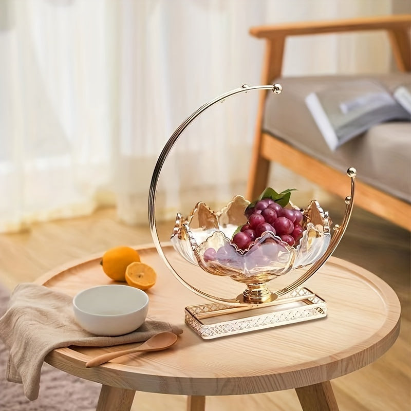 IronServe-Fruitkom - Cesto Redondo de Frutas em Ferro Fundido para Decoração de Mesa