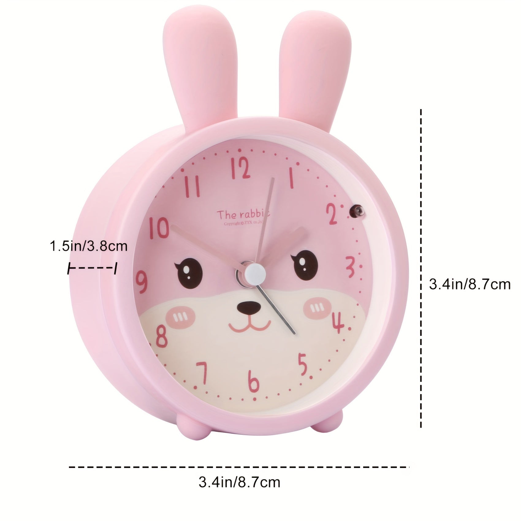 SilenTime - Shady Silent Alarm Clock with Night Light