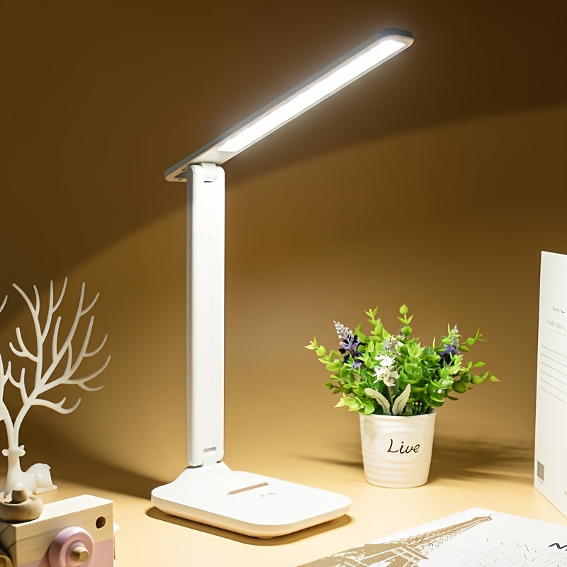 LumiDesk - Lámpara de escritorio LED regulable con control táctil y USB