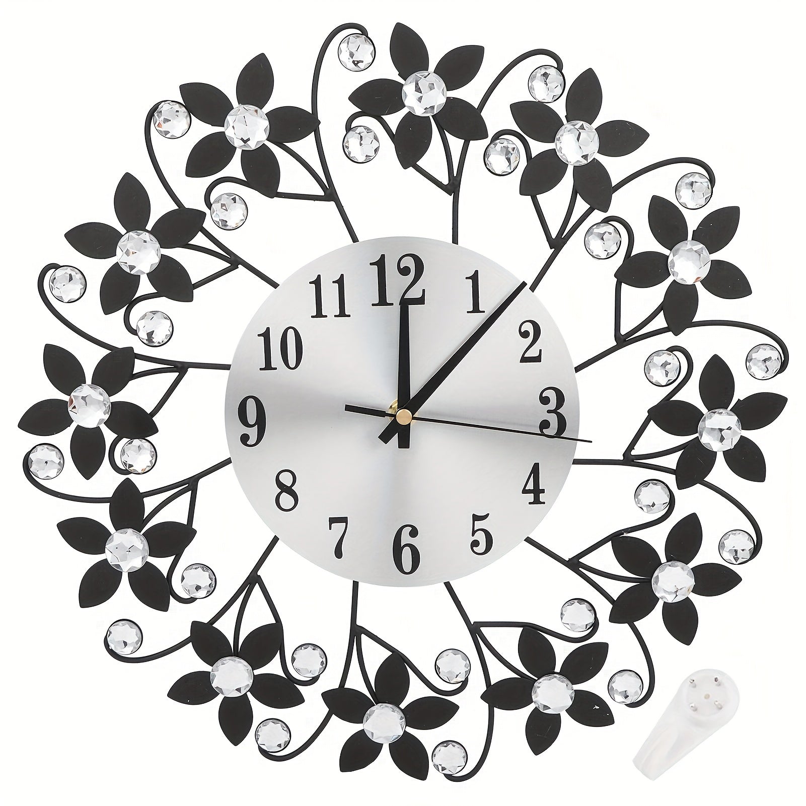 EleganceClock - Silent Decorative Wall Clock 14-Inch