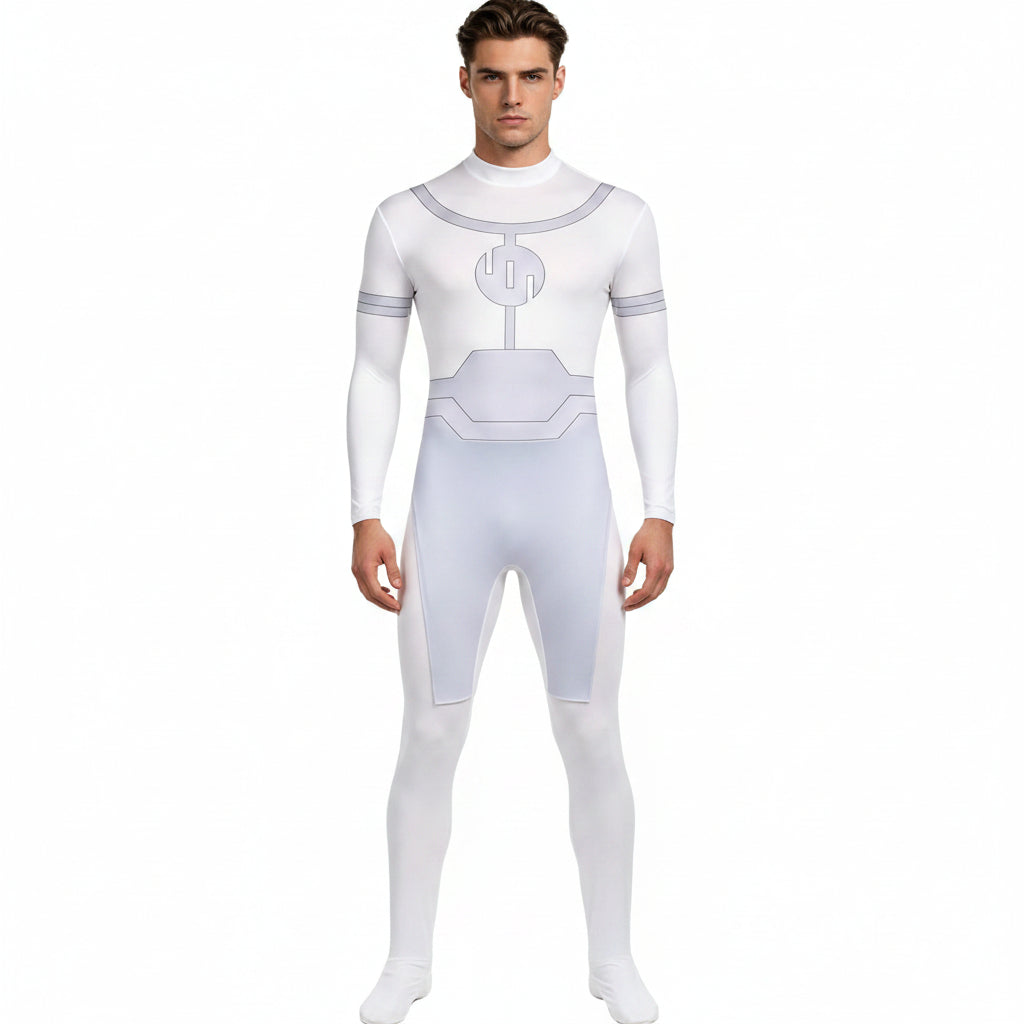 Fato de Halloween Cosplay Elástico de Super-heroína
