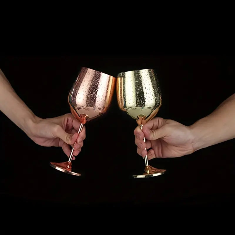 Copo de Vinho Espelhado RVS