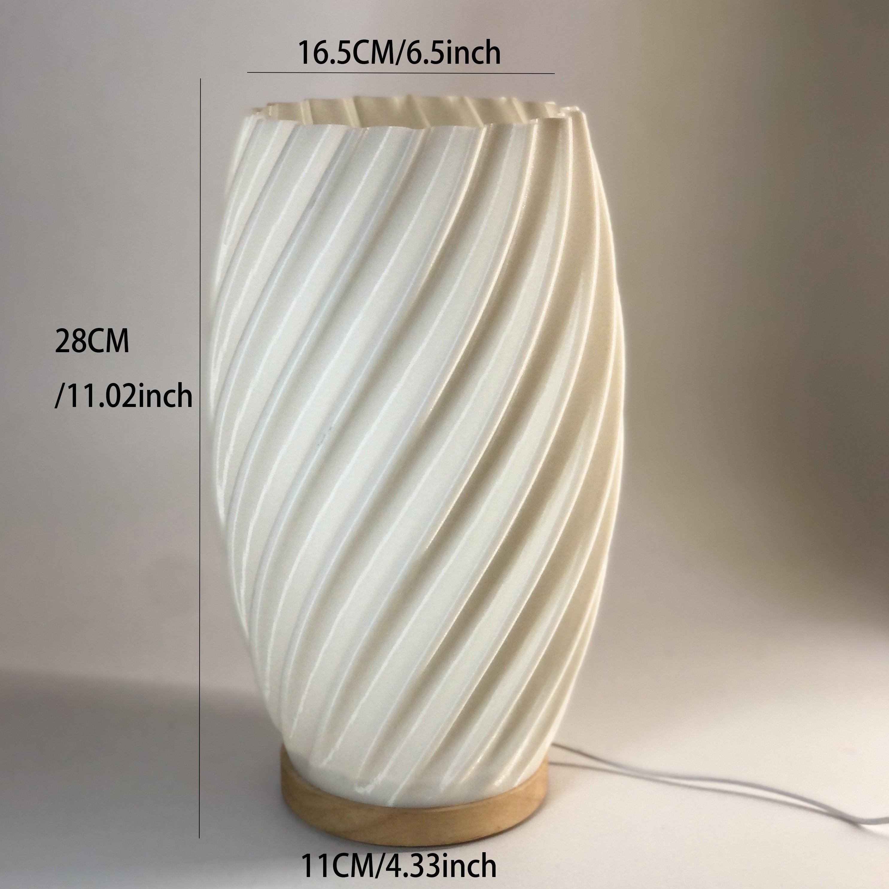 ModiLamp - Modern USB Table Lamp with 3-Color Lighting and Chic Design