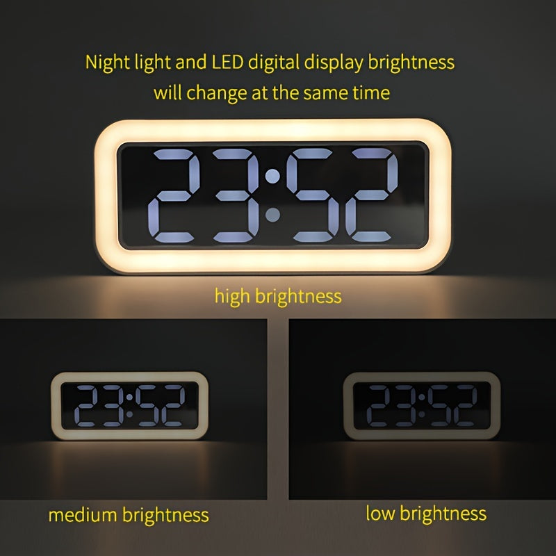 MirrorTime - Digital Alarm Clock with Mirror Display